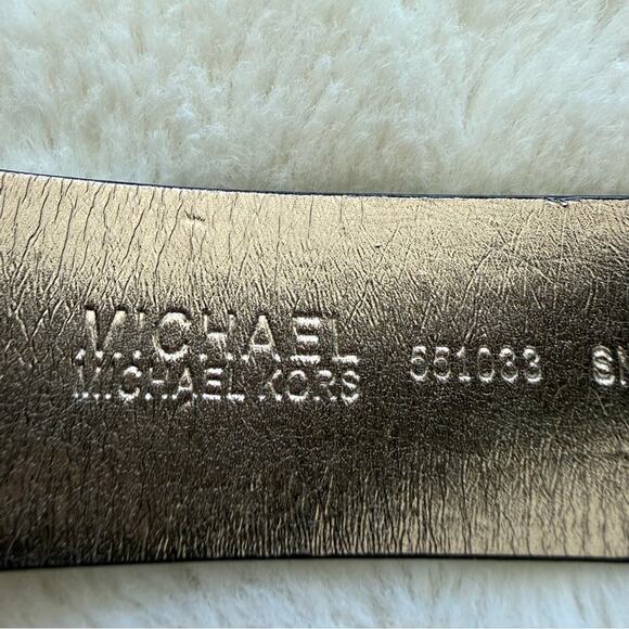 Michael Kors women black belt size 36 inches main image 6